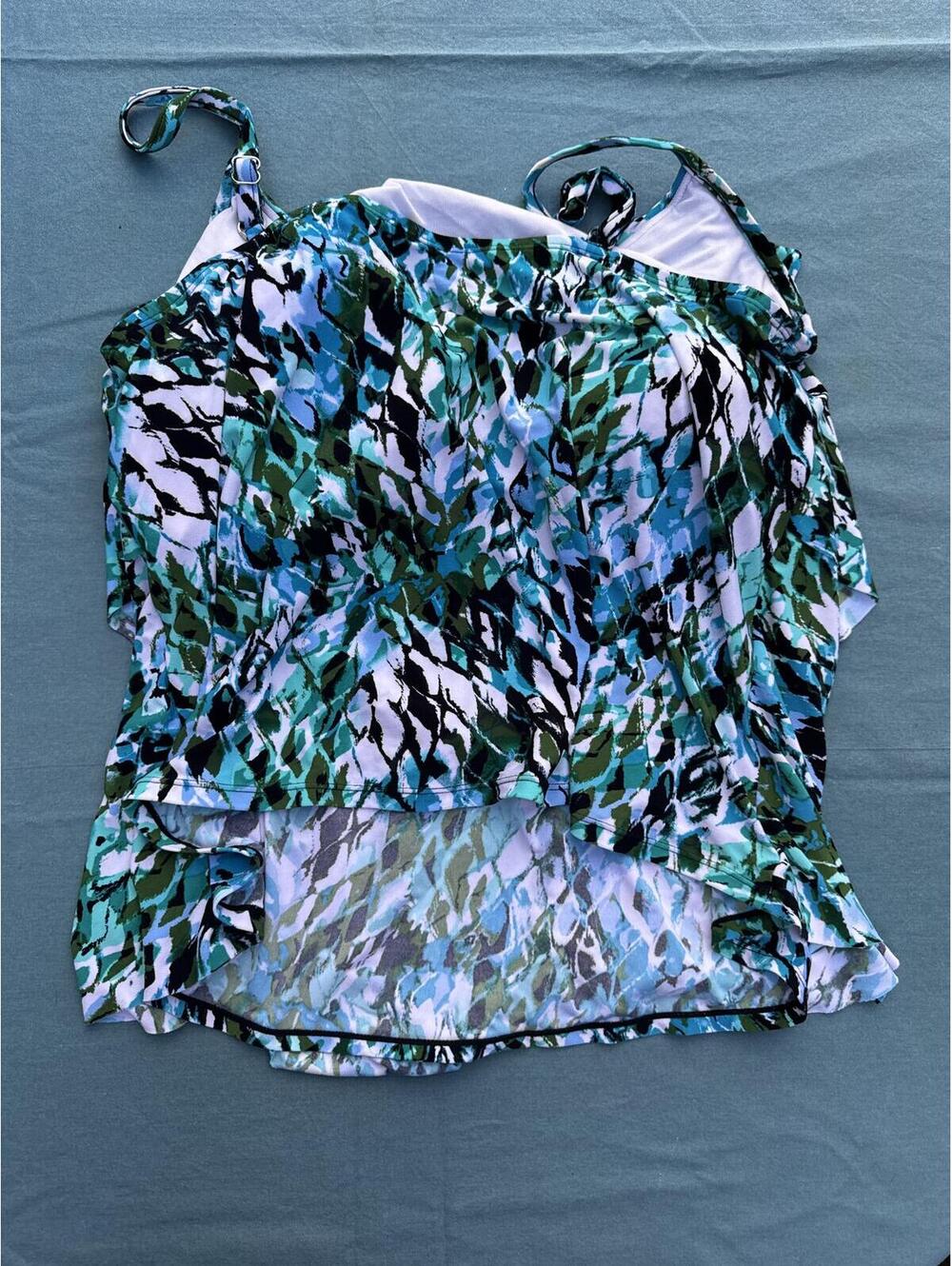 plus size swim top